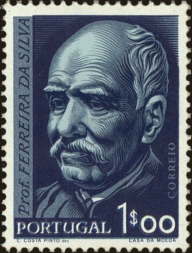 Front view of Portugal 816 collectors stamp