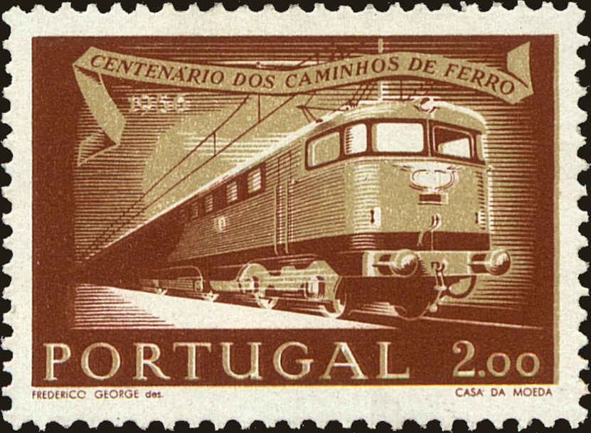 Front view of Portugal 820 collectors stamp