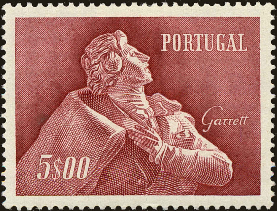 Front view of Portugal 827 collectors stamp