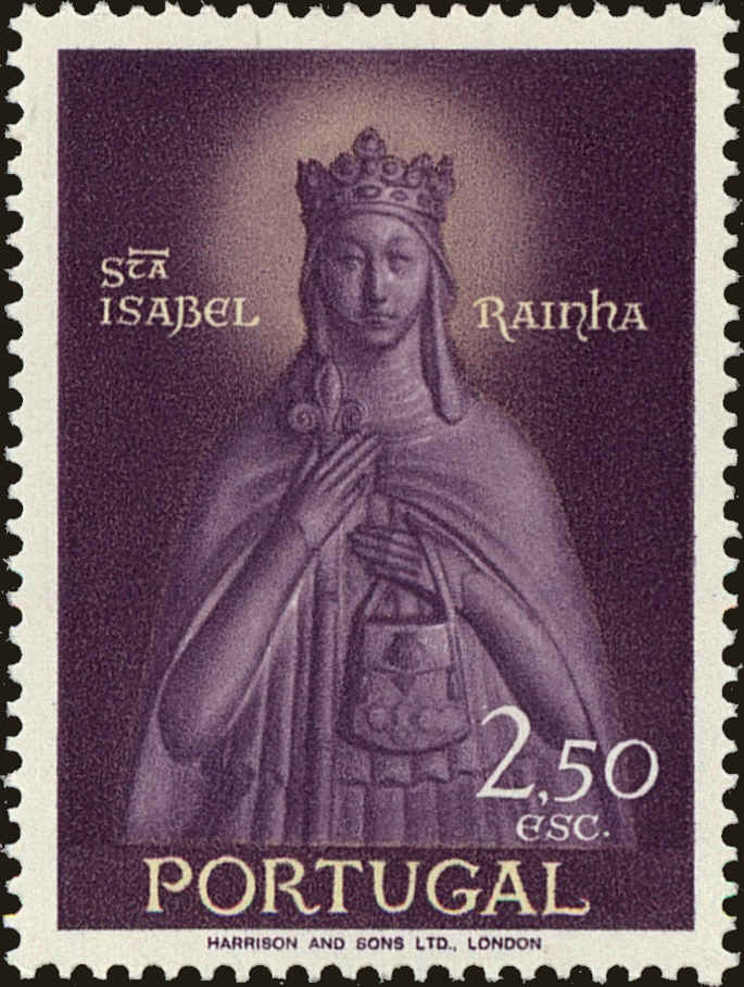 Front view of Portugal 834 collectors stamp