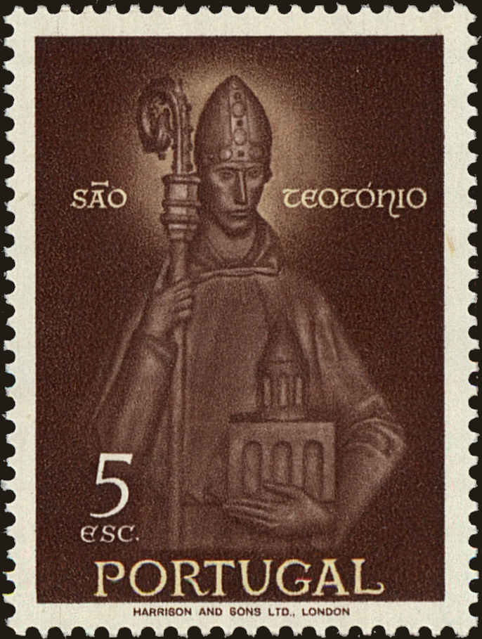 Front view of Portugal 835 collectors stamp