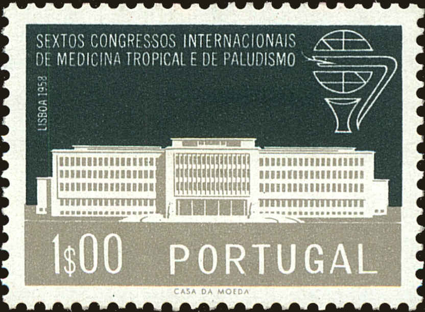 Front view of Portugal 836 collectors stamp