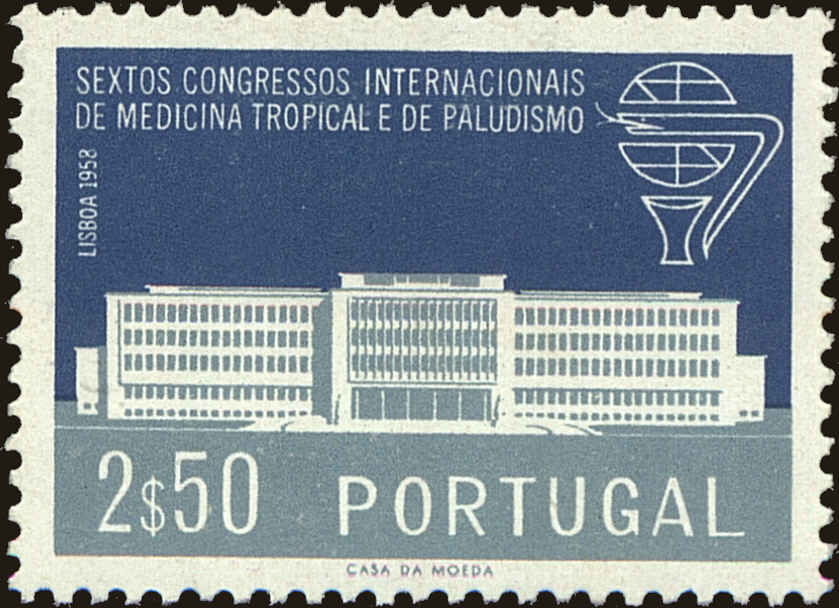 Front view of Portugal 837 collectors stamp