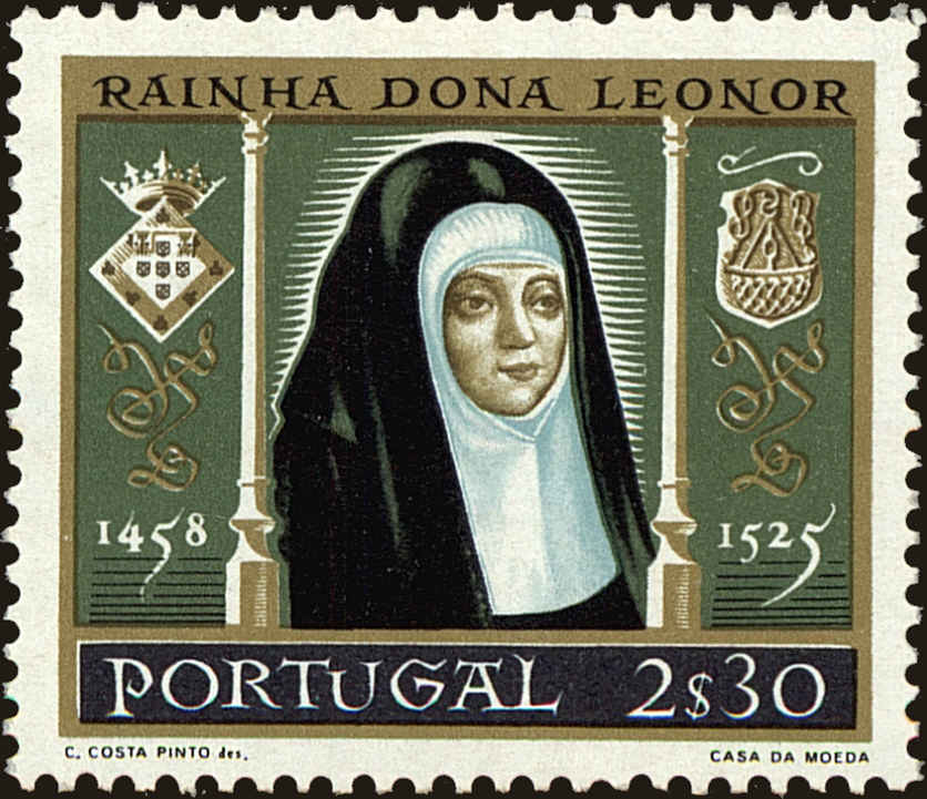 Front view of Portugal 842 collectors stamp