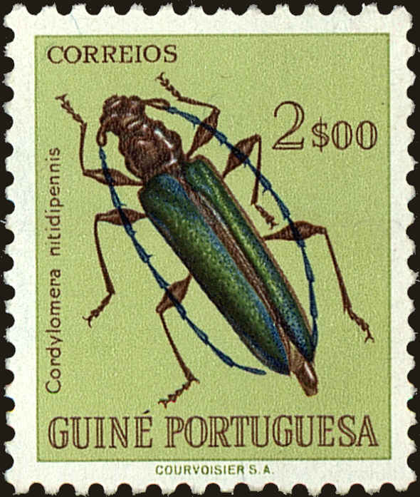 Front view of Portuguese Guinea 288 collectors stamp