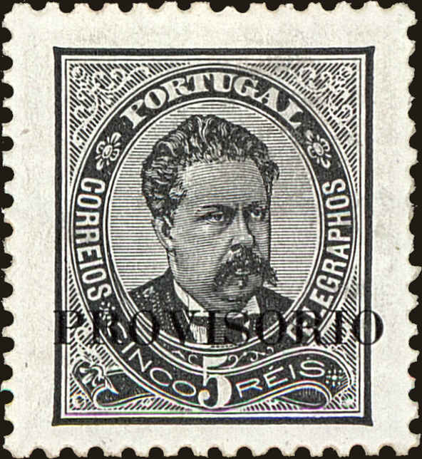 Front view of Portugal 58f collectors stamp