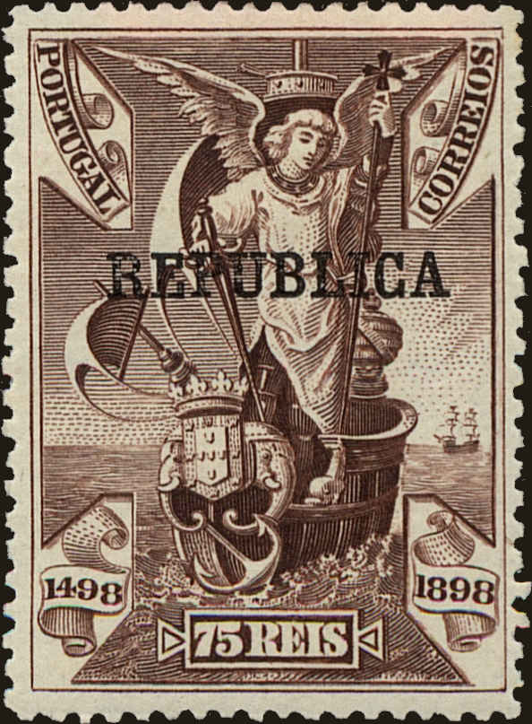 Front view of Portugal 189 collectors stamp