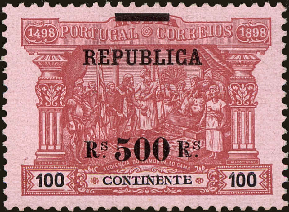 Front view of Portugal 198 collectors stamp