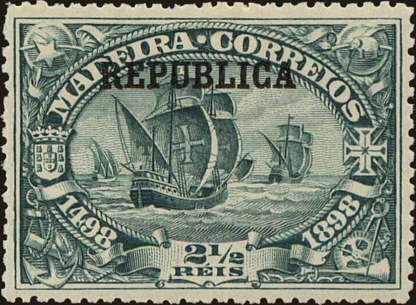 Front view of Portugal 199 collectors stamp