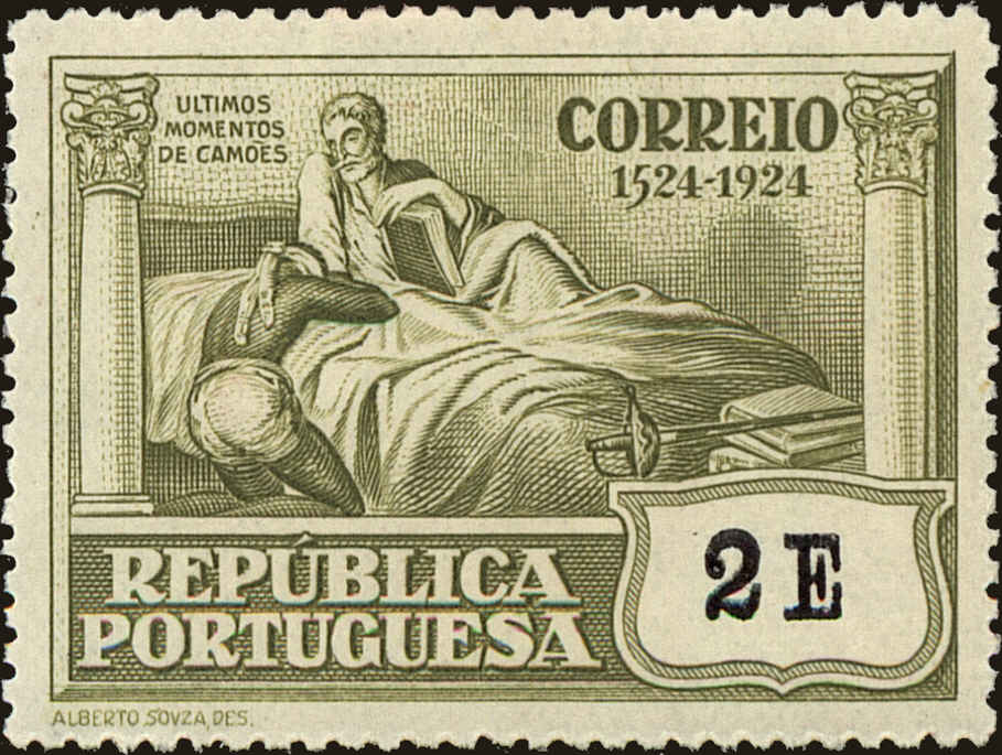 Front view of Portugal 339 collectors stamp