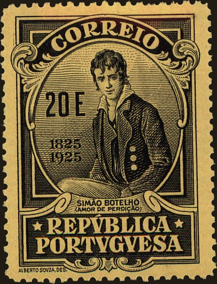 Front view of Portugal 376 collectors stamp