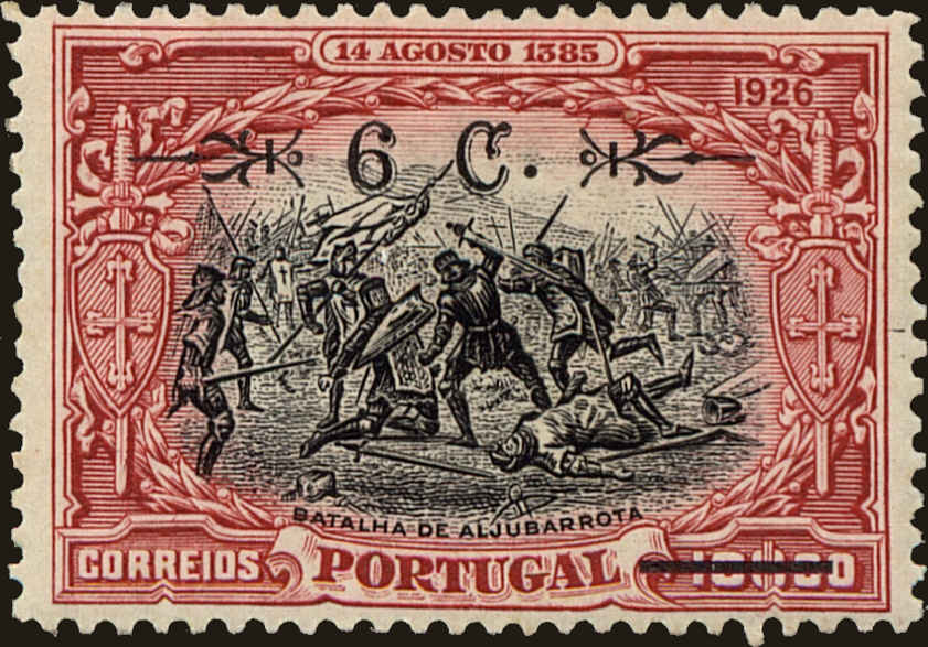 Front view of Portugal 397K collectors stamp
