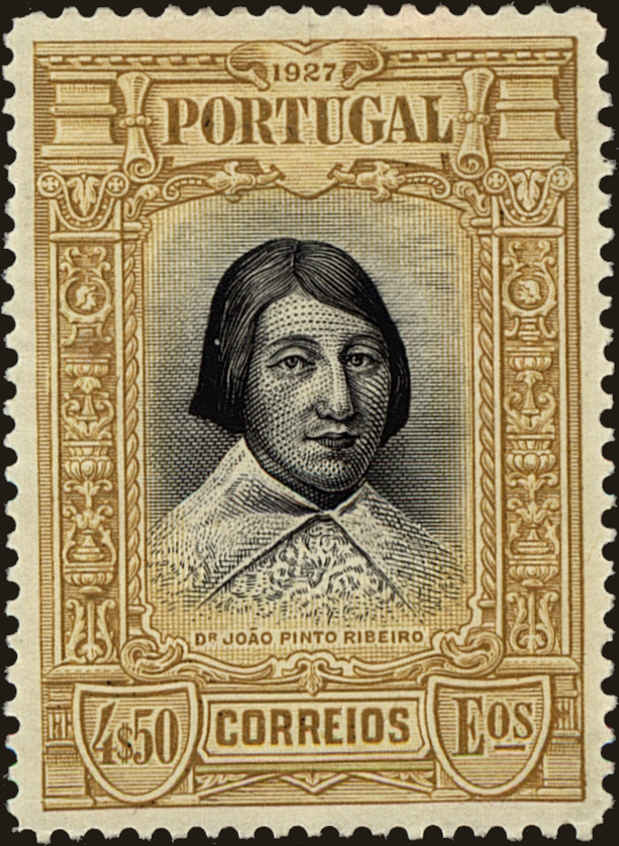 Front view of Portugal 436 collectors stamp