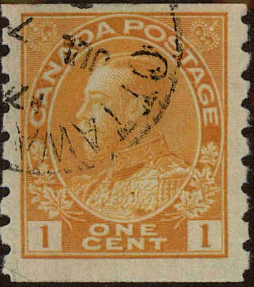 Front view of Canada 126 collectors stamp