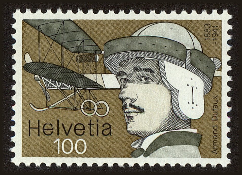Front view of Switzerland 622 collectors stamp
