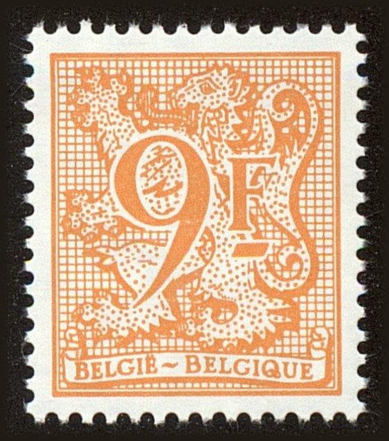 Front view of Belgium 1088 collectors stamp