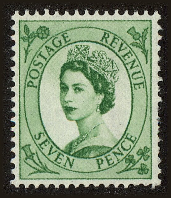 Front view of Great Britain 363 collectors stamp