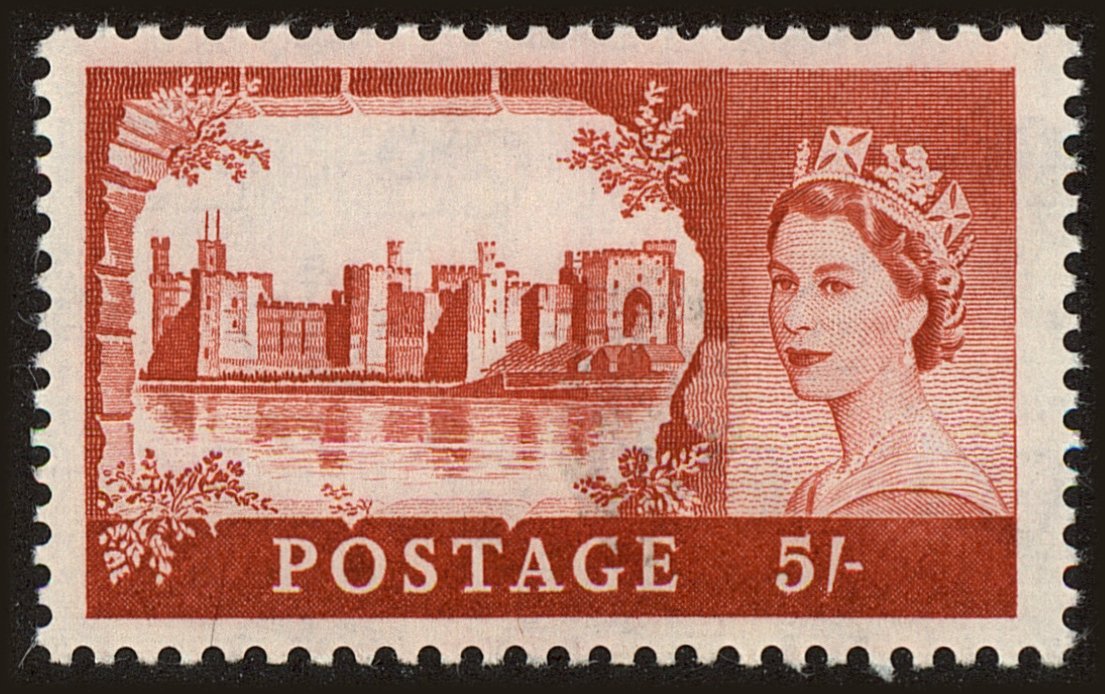 Front view of Great Britain 372 collectors stamp