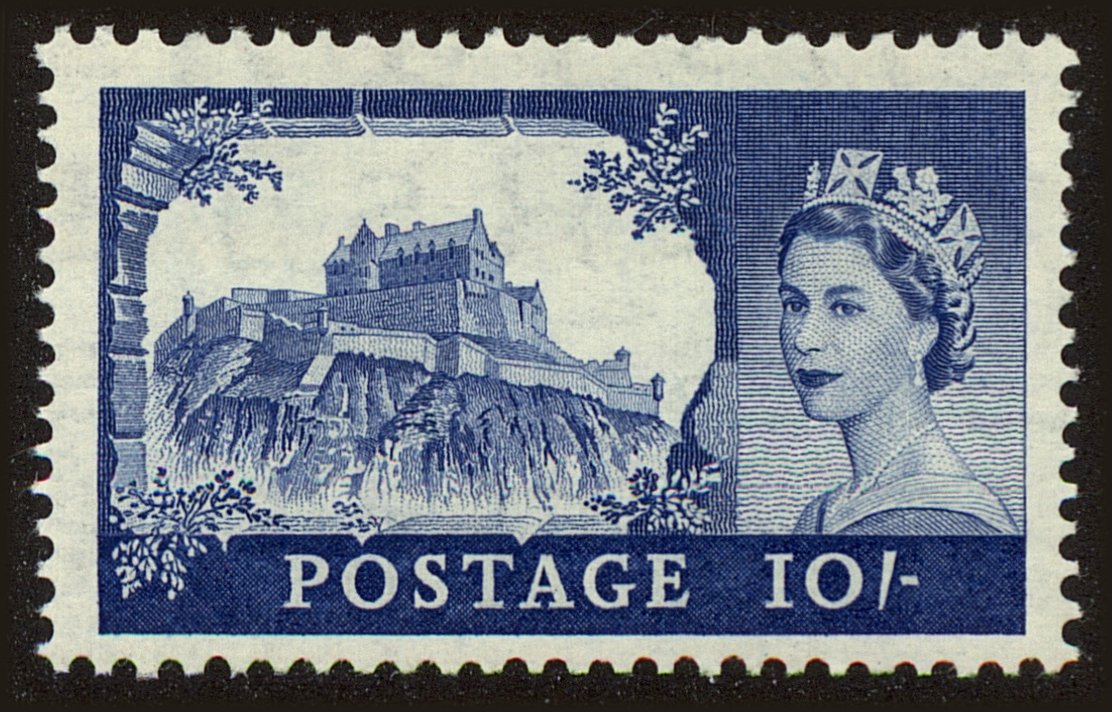 Front view of Great Britain 311 collectors stamp