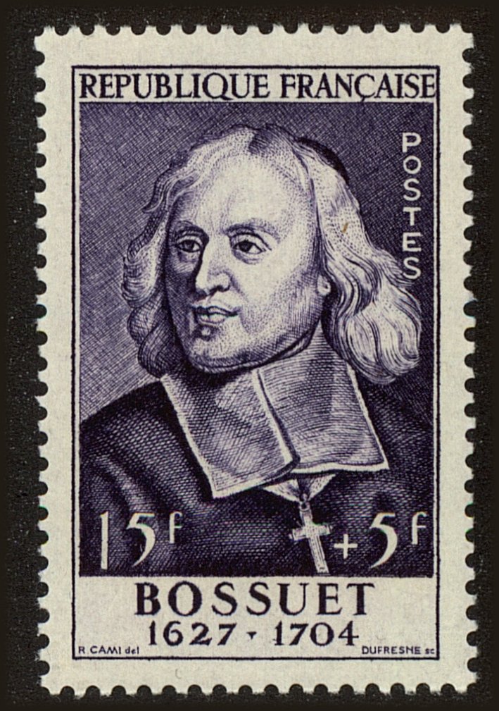 Front view of France B286 collectors stamp