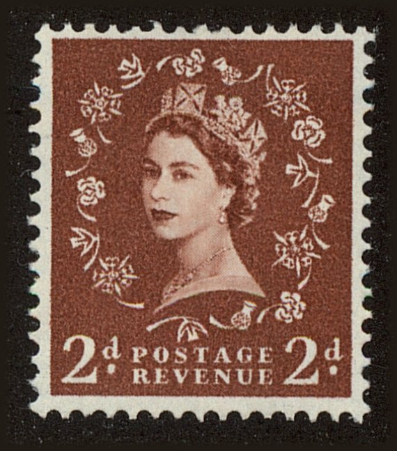 Front view of Great Britain 356 collectors stamp