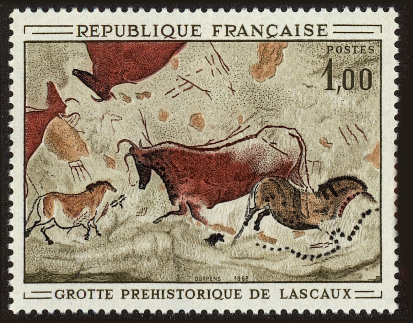 Front view of France 1204 collectors stamp