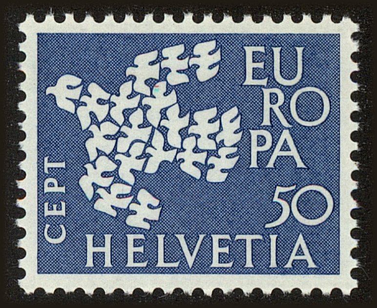 Front view of Switzerland 516 collectors stamp