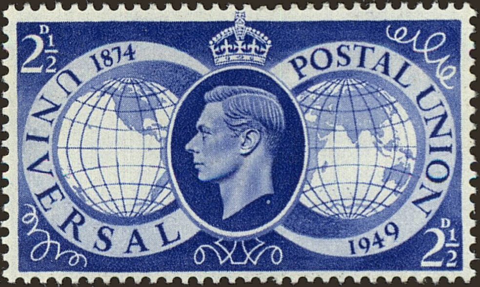 Front view of Great Britain 276 collectors stamp