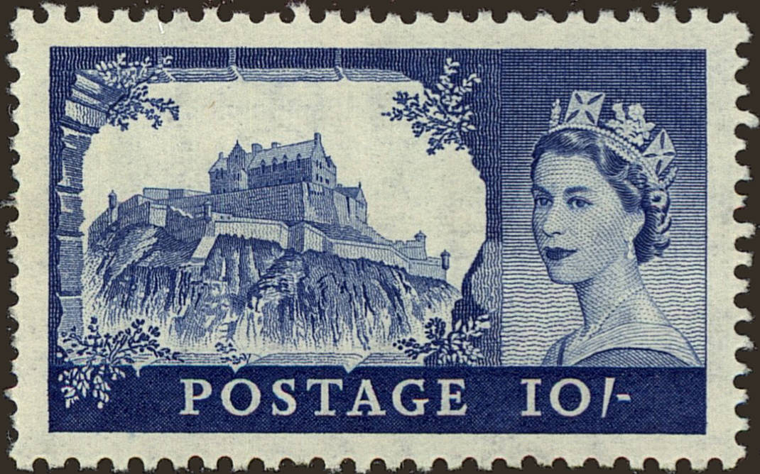 Front view of Great Britain 311 collectors stamp