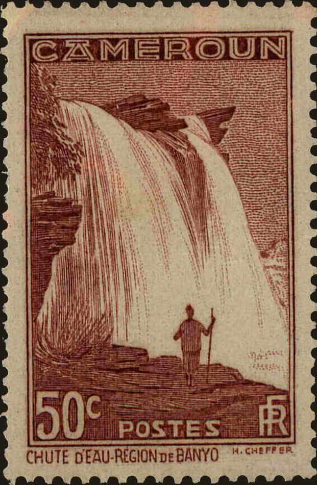 Front view of Cameroun (French) 236 collectors stamp