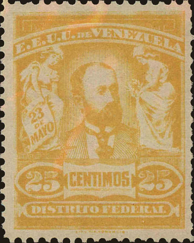 Front view of Venezuela 247 collectors stamp
