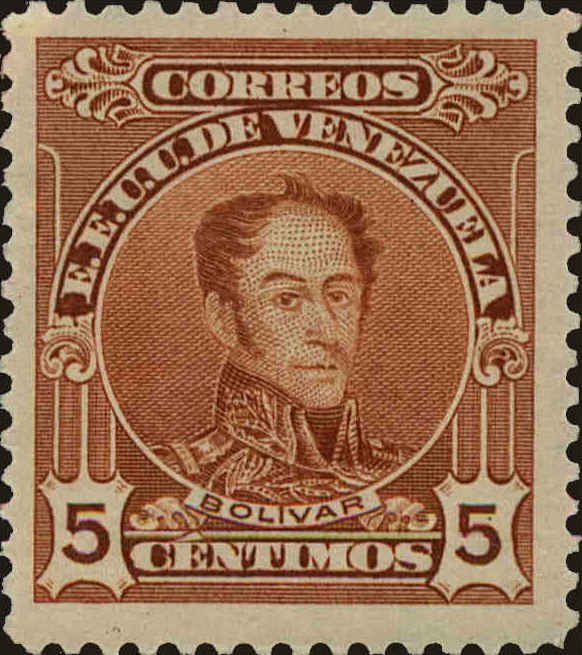 Front view of Venezuela 269 collectors stamp