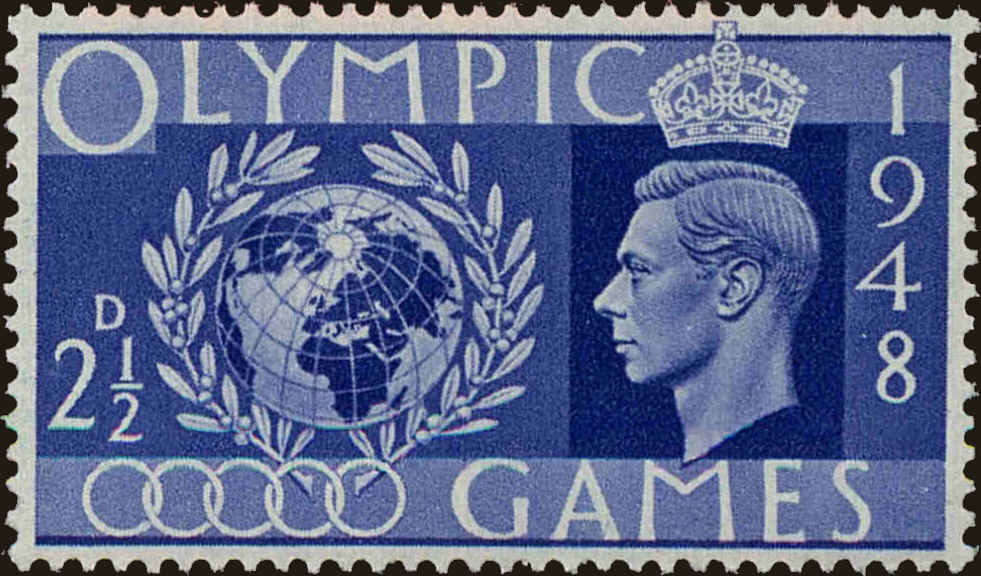 Front view of Great Britain 271 collectors stamp