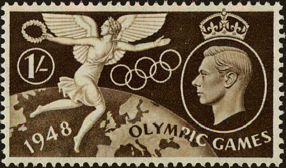 Front view of Great Britain 274 collectors stamp